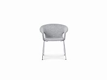 Contemporary chair BENNETTfabricchromed metal baseupholstered