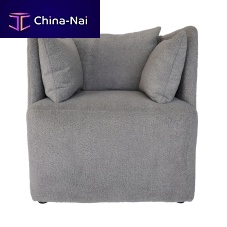Contemporary armchair FRAMEleatherfabric
