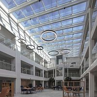 Glass dome for natural lighting Avondzonfor sloped roofstransparentdecorative
