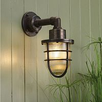 Traditional wall light CREWEoutdoorbrasslantern