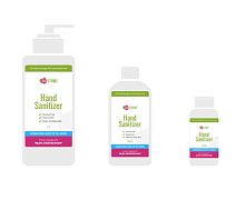 500 mL hand sanitizer Diostrike1000 mL100 ml