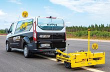 Vehicle-mount runway friction tester SKIDDOMETER BV11