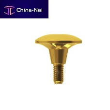 Titanium healing abutment HASTHA seriesshortscrew
