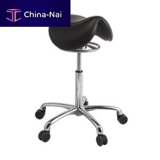 Dental stool 135JS, 135JS-Hheight-adjustableon casterssaddle seat