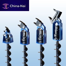 Hydraulic auger MINIhelicalfor excavatorsfor backhoe loaders