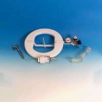 Toilet-mounted colon hydrotherapy unit Bio Fluff SM