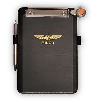 Pilot kneeboard Rookiewith clipboard