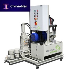 Wood chips briquetting press Elan B60for wasteautomatic