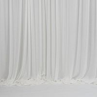 Plain sheer curtain fabric CLARABELLA linensyntheticPES