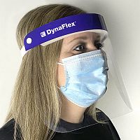 Box of 10 face-shield 0837bluebreathable