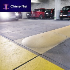 Public space speed bump