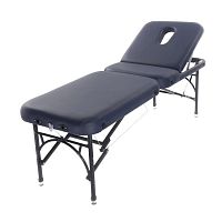 Mechanical massage table Affinity portablewith adjustable height backrest3-section