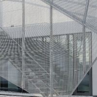 Square mesh grate steel