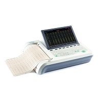 Resting electrocardiograph EM-1201A12-channeldigitalwith printer