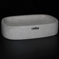 Concrete soap dish PURITIblack