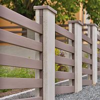 Fence with bars gardenfor public spacesfor sports fields