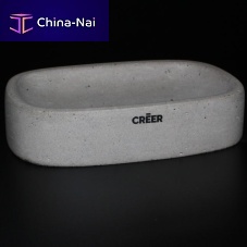 Concrete soap dish PURITIblack