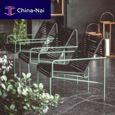 Contemporary chaise longue CALIFORNIAfabricropemetal