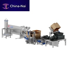 Jaw crushing plant stationary