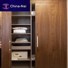 Contemporary wardrobe woodenwith swing doorsfor hotel