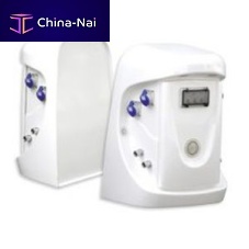 Water supply pedestal Sourcelec Escale 266with built-in lightelectrical distributionfor docks