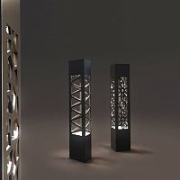 Urban bollard light TREILLEcontemporaryaluminumLED