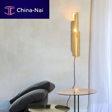 Contemporary wall light SFOGLIA / PIEGAindoorbrasssteel
