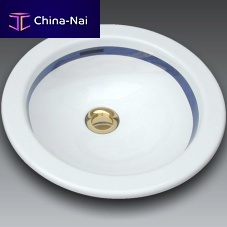 Built-in hand basin Mini-Moonroundcomposite