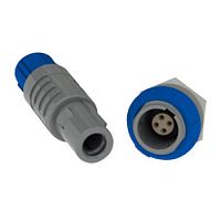 Medical device connector 1P male-femalemedicalplastic
