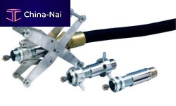 Air blast blaster for pipe
