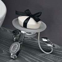 Metal soap dish OSIRIDE