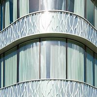 Tempered glass panel ISOLIDE® BRILLIANTdouble-glazedinsulatingsolar control