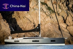 Cruising sailboat 403-cabin2-cabintwin rudders