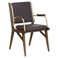 Contemporary chair KENSINGTON Bindoorfabricleather