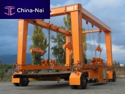 Rubber-tired gantry crane hydraulic
