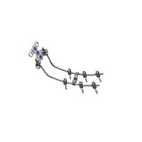 Occipito-cervico-thoracic osteosynthesis unit PLATINUMposterioradult