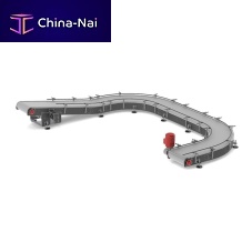 Modular conveyor belt plasticrubbermesh