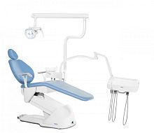 Dental treatment unit with electro-mechanical chair Gnatus G1 Cup SFwith delivery systemwith light