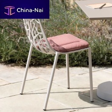Contemporary garden chair FORESToutdoorpainted aluminumpainted aluminum base