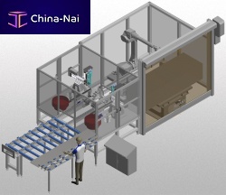 Automatic assembly machine 1011for fence post