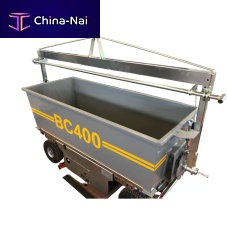 Trolley tilt truck metalfor bulk materials