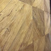 Solid parquet floor GALUNGGUNGteakoiledglued
