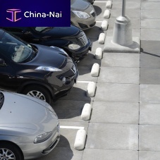 Parking prevention bollard concrete