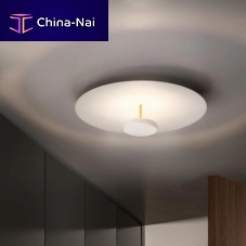 Contemporary ceiling light OVERFLY PLUS PLroundaluminumPlexiglas®