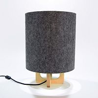 Table lamp CANDELA BONFIRE SMALLcottonlinenoak