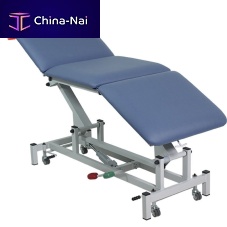 Physiotherapy examination table H06hydraulicheight-adjustablewith adjustable backrest