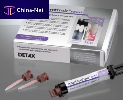 Dental restoration cement implantlink® semi Xraytemporary