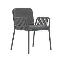 Contemporary chair Easychair Ribbons outdoorindoorfabric