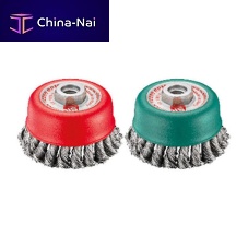 Knotted wheel brush TZ90cleaningfinishingdeburring