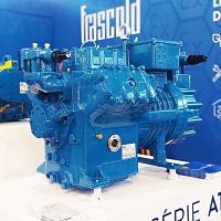 Semi-hermetic refrigeration compressor ATEX HTpistonpropane (R290)for refrigerated transport